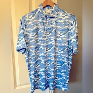 Camo golf polo